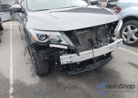 2018 Nissan Pathfinder Platinum from USA, damaged, VIN 5N1DR2MN2JC671237